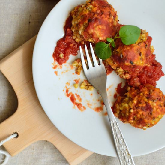 Baked Buckweat Balls