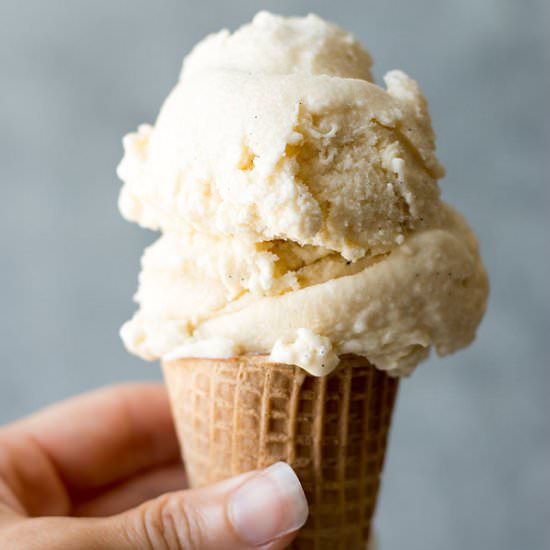 Homemade Vanilla Ice Cream