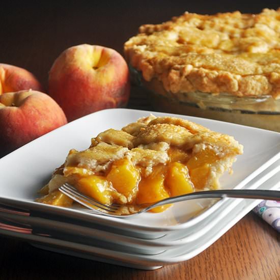 Fresh Peach Pie