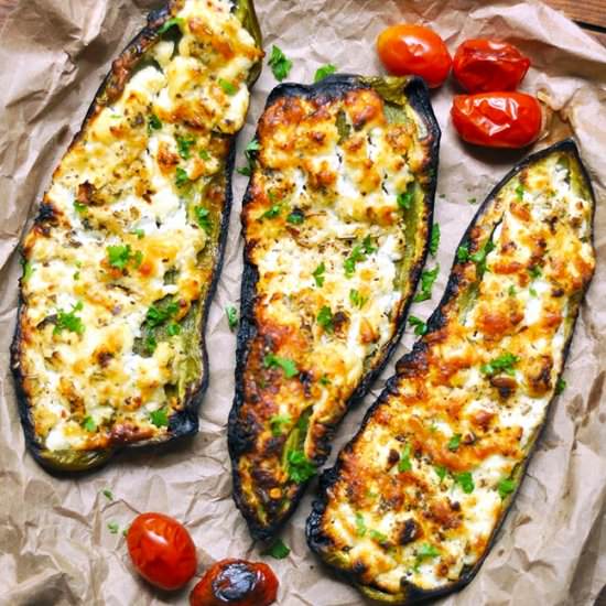Giant Marconi Stuffed Peppers