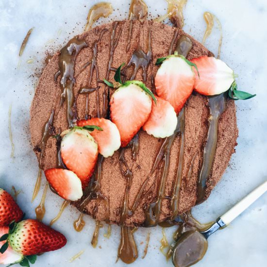 LOW SUGAR CHOCOLATE CHEESECAKE