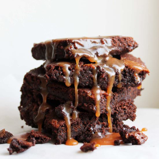 Salted Caramel Brownies