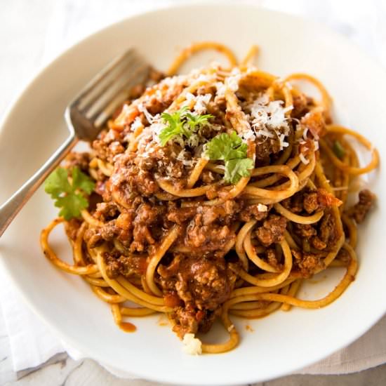 SPAGHETTI BOLOGNESE
