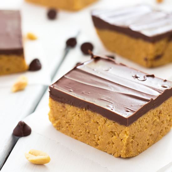 chocolate peanut butter bars