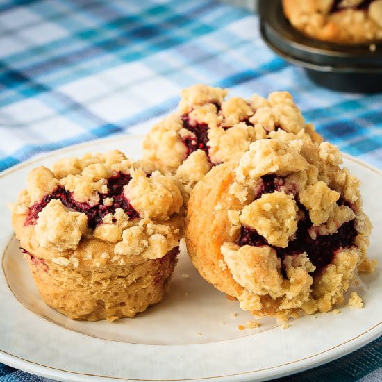 Peanut Butter and Jelly Muffins