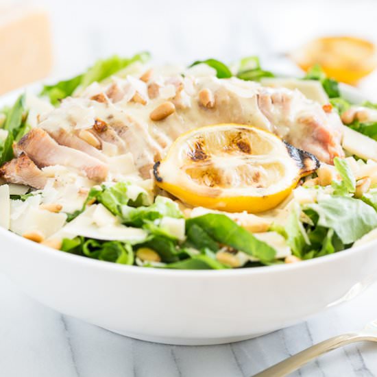 The Best Chicken Caesar Salad
