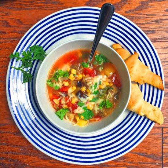 Simple Summer Vegetable Soup