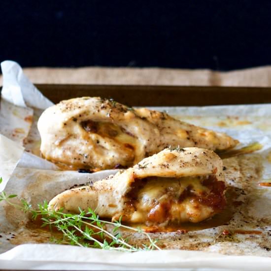 Cheesy Bacon Stuffed Chicken