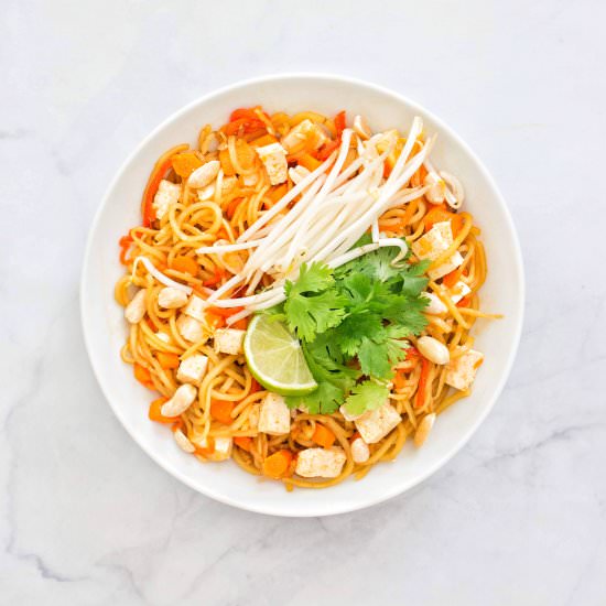 Sweet Potato Pad Thai