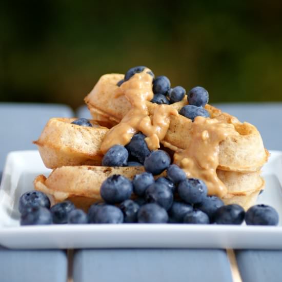 The Best Healthy Vegan Waffles