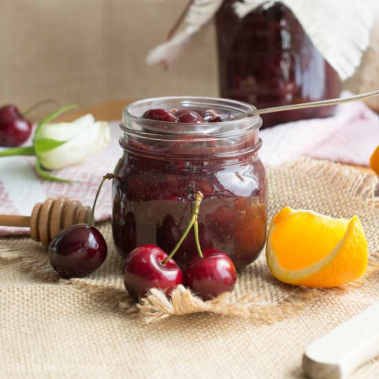 Cherry & Orange Chia Jam