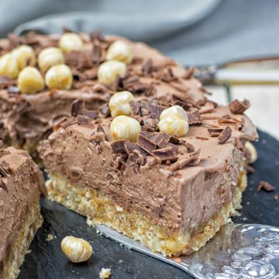 Nocciola Hazelnut Cream Pie