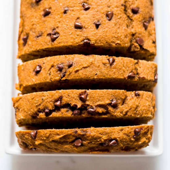 Chocolate Chip Pumpkin Bread