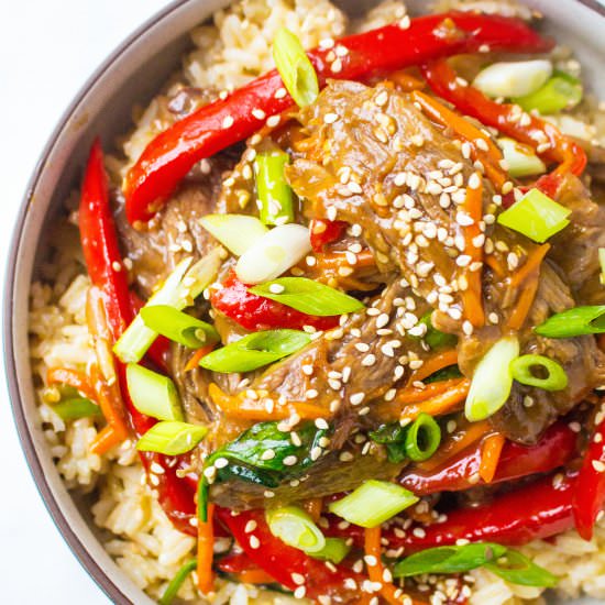 30-Minute Sesame Beef Stir Fry