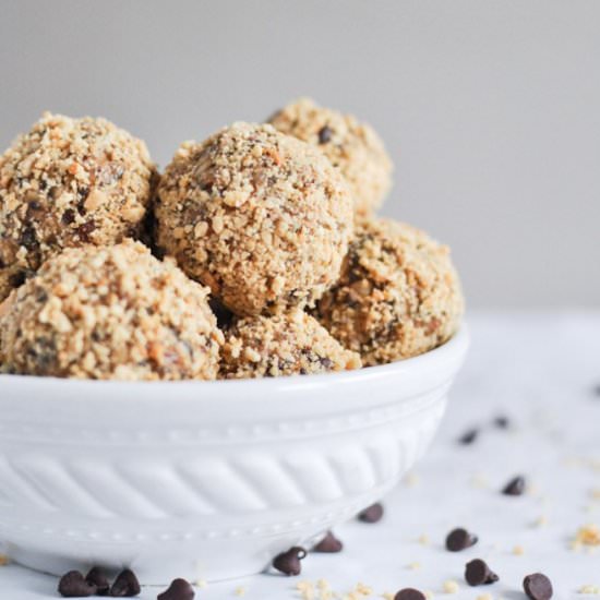No Bake Oatmeal Peanut Butter Bites