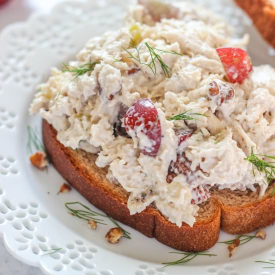 Slow Cooker Chicken Salad