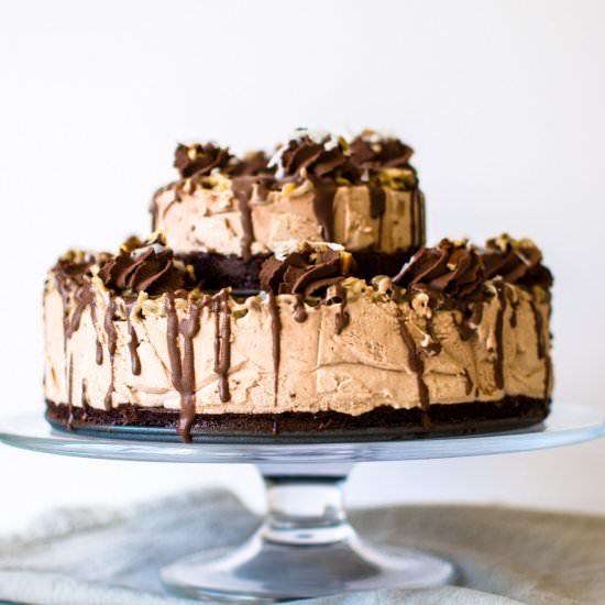 German Chocolate Ice Cream Cake