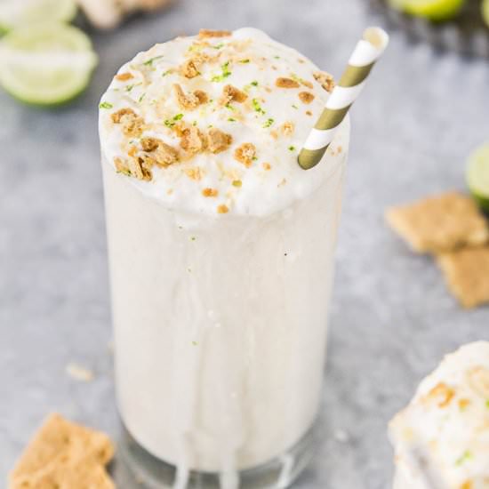 Coconut Key Lime Pie Boozy Shake