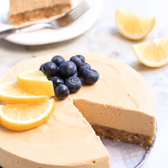 Gluten-free Vegan Lemon Cheesecake
