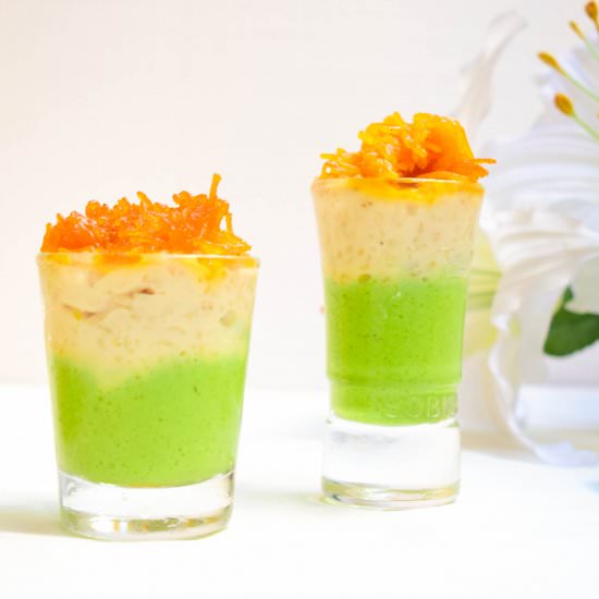 Tricolour Sweets Medley Shots