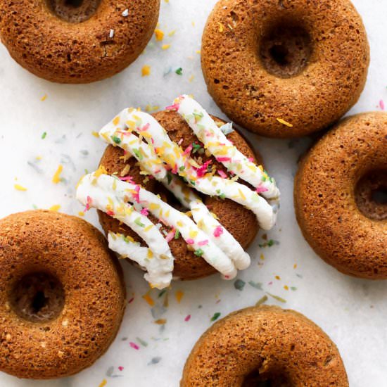 Vegan Baked Coconut Donuts