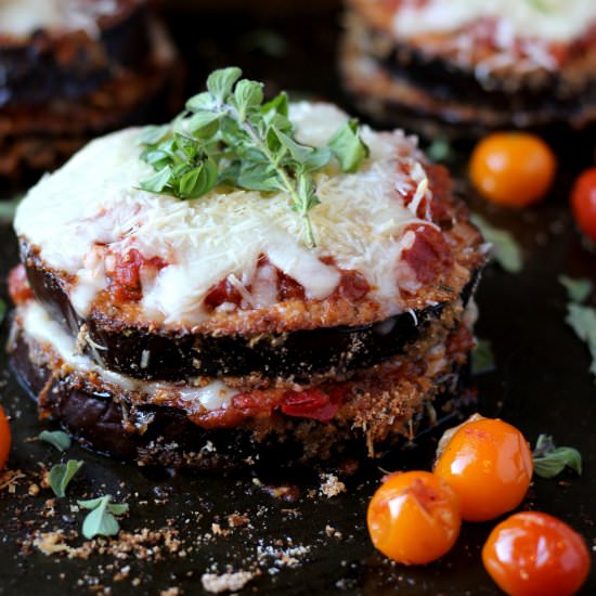 Baked Eggplant Parmesan