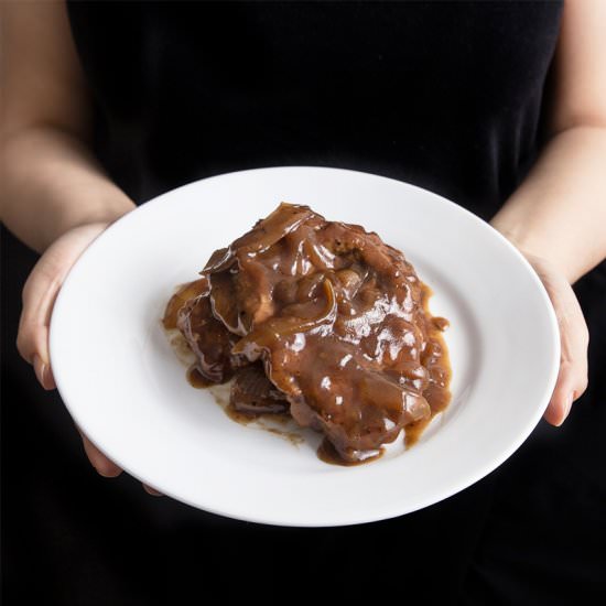 Pressure Cooker Pork Chops Onion