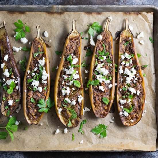 Spiced Roasted Eggplant