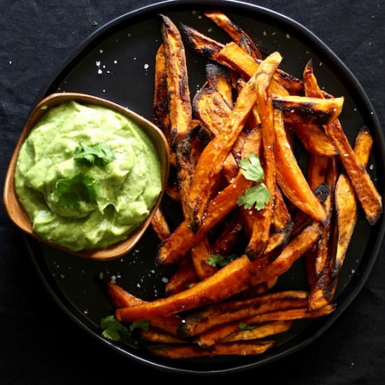 Smoky Baked Sweet Potato Fries