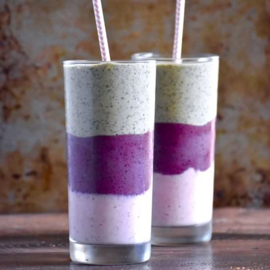 3 Ingredient Three Layer Smoothie