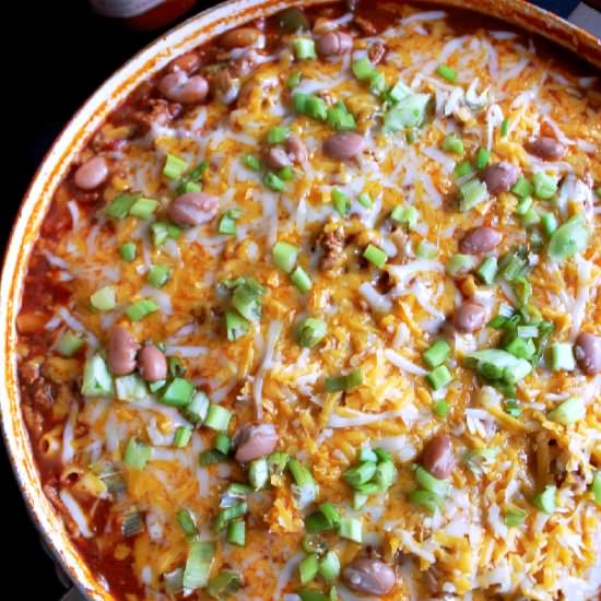 Chili Macaroni and Cheese