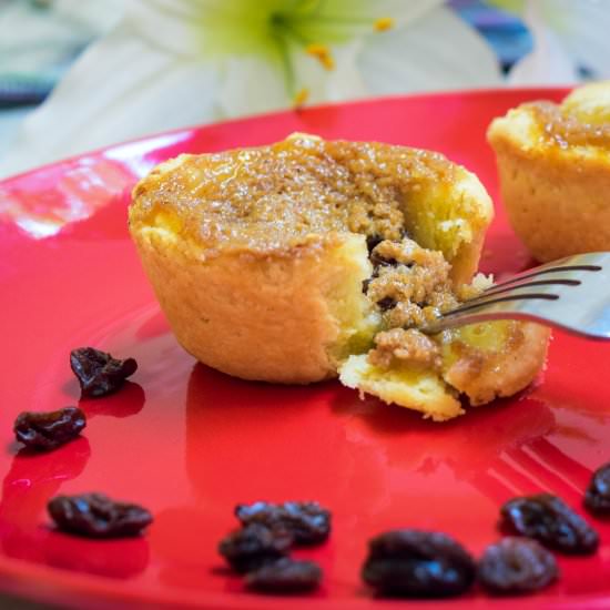 Eggless Butter Tarts