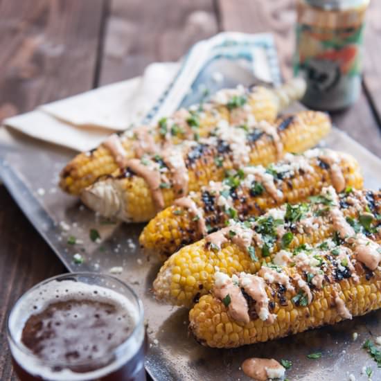 Grilled Street Corn Chipotle IPA