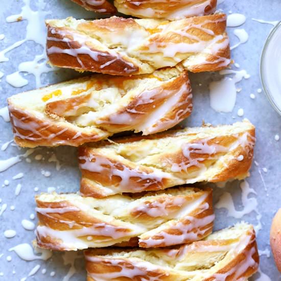 Peach Danish Braid