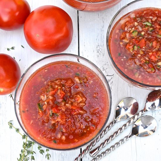 Refreshing Chilled Gazpacho