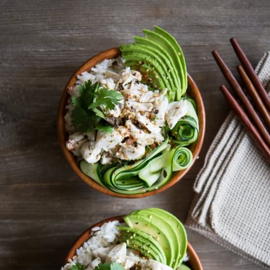 Furikake Crab Bowl