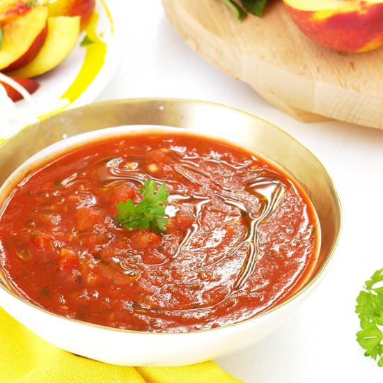 The Best Smoked Tomato Salsa