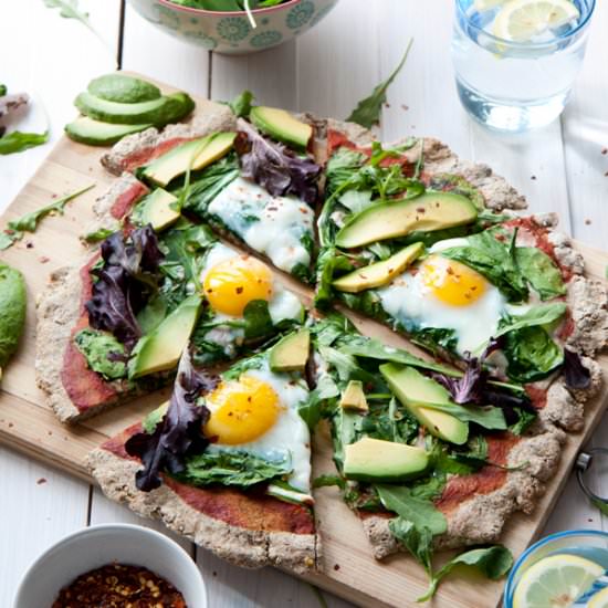 Flatbread Breakfast Pizza