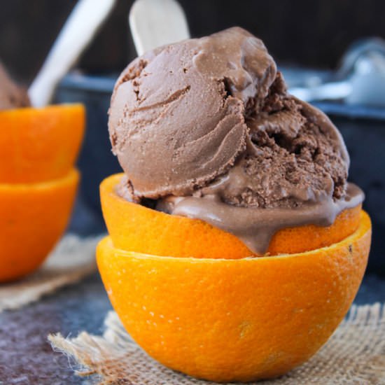 Chocolate Orange Ice Cream