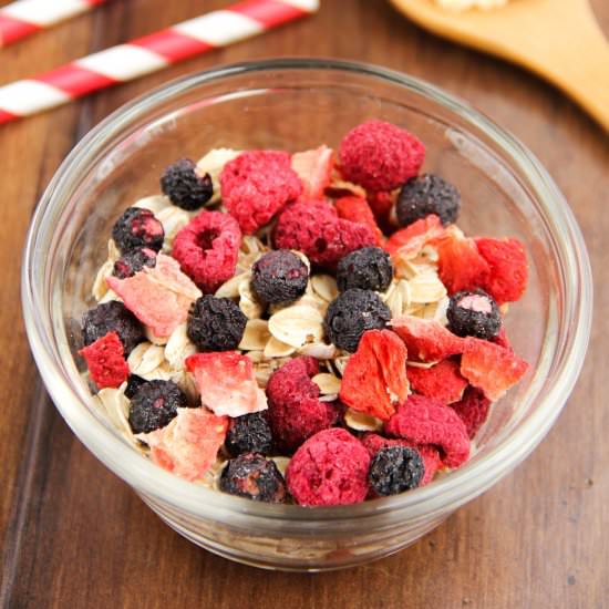 Triple Berry Muesli