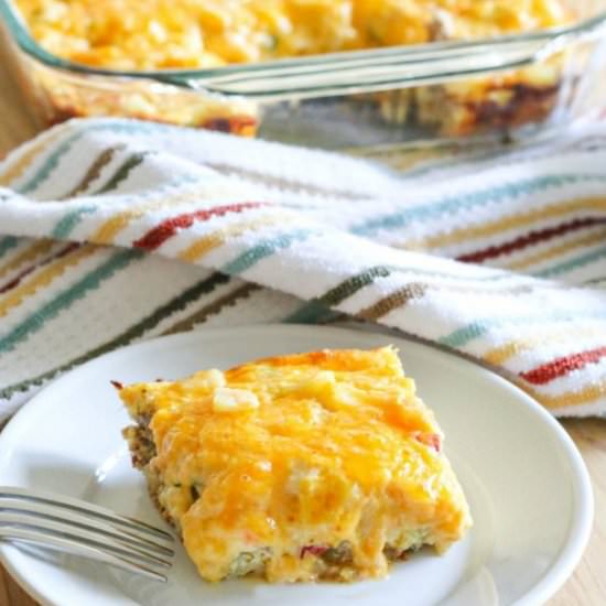 Overnight Breakfast Casserole