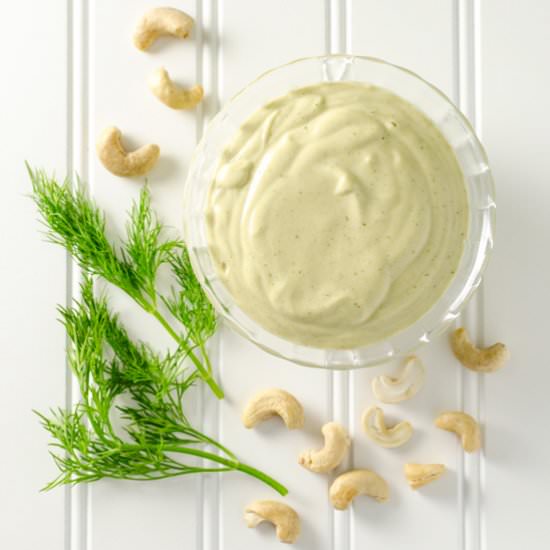 Creamy Cashew Dill Dressing