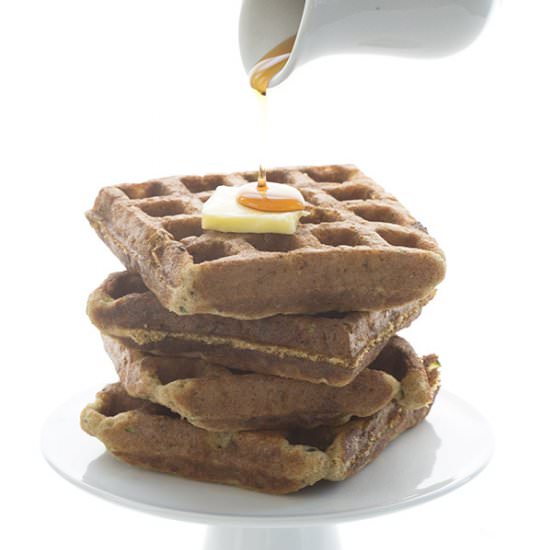 Zucchini Spice Waffles