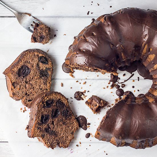 Cherry Chocolate Pound Cake