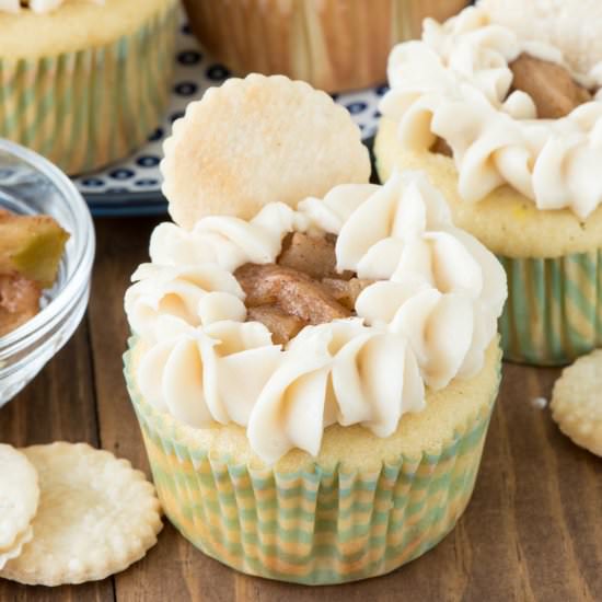 Easy Apple Pie Cupcakes