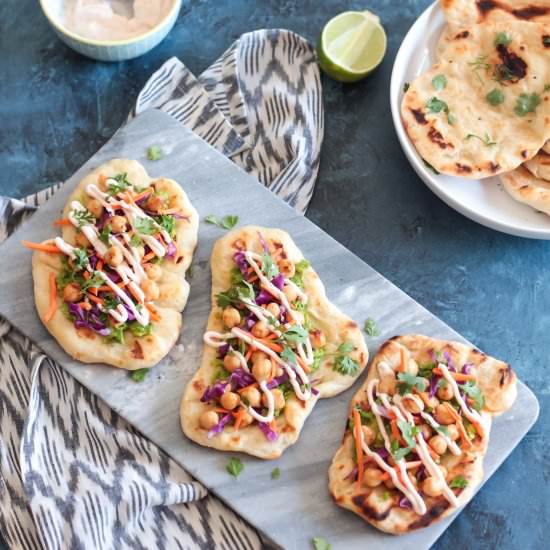 Grilled Naan Flatbread