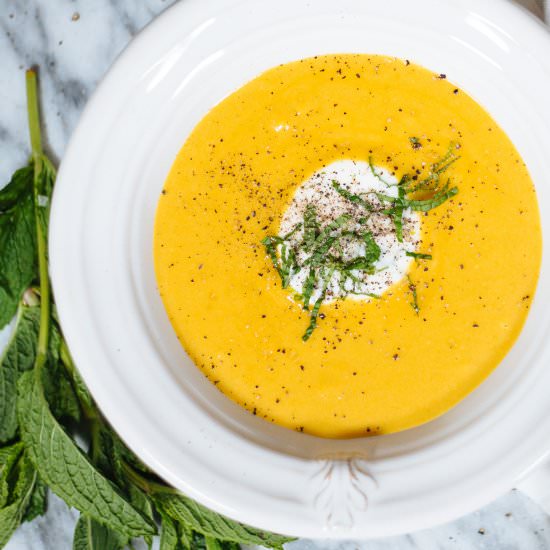 Spicy Summer Squash Soup