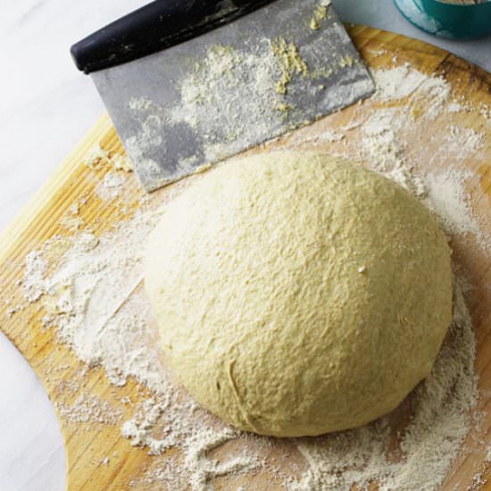 whole grain einkorn pizza dough
