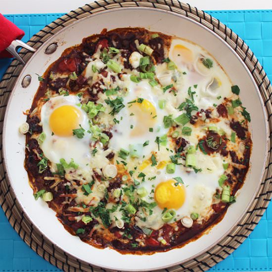 Spicy Beef and Cheese Brunch