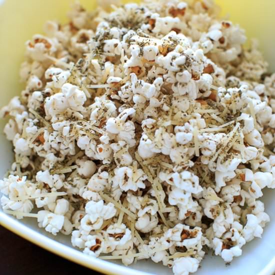 Movie Night Pizza Popcorn